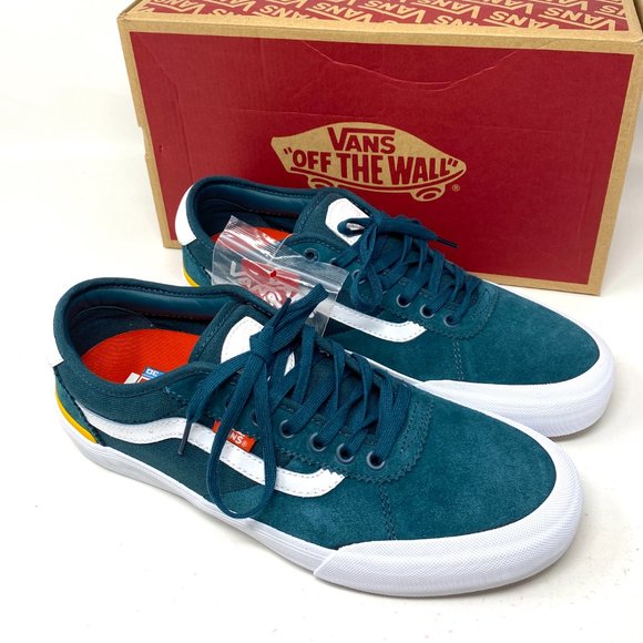 VANS Chima Pro 2 Prime Atlantic Blue Suede Men’s - Picture 7 of 10